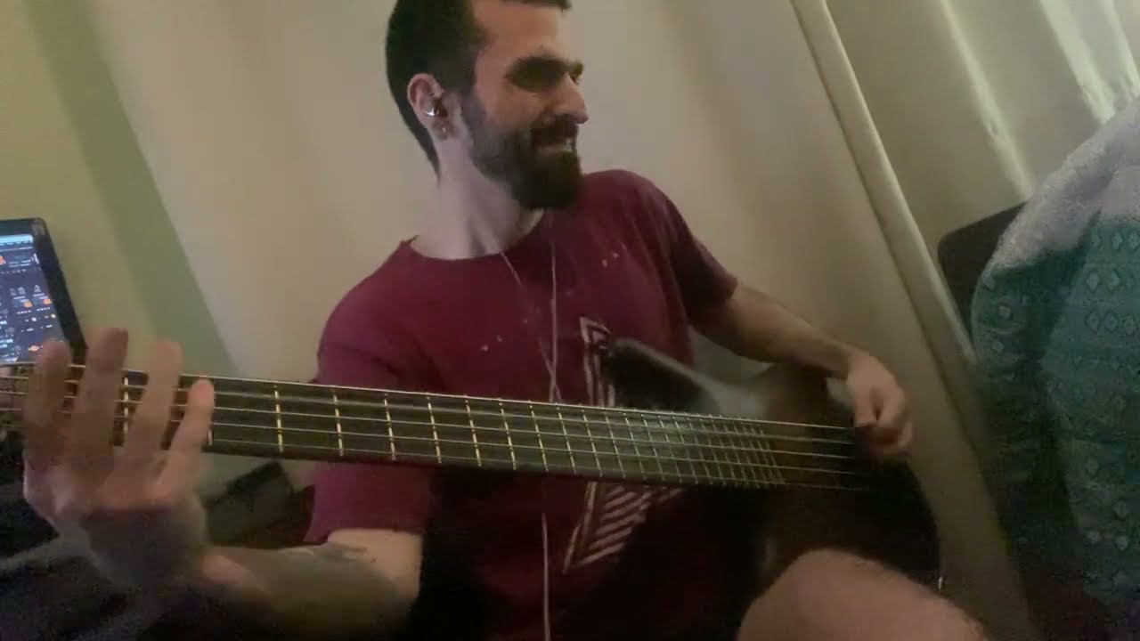 Meshuggah - Perpetual Black Second (Alive) [Bass Cover]