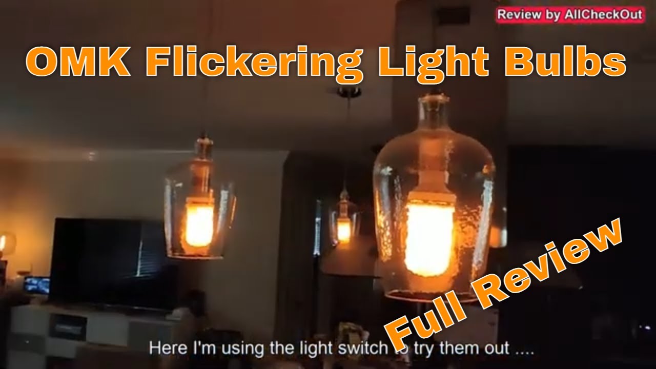 OMK Flickering Light Bulbs (Brutal Honest Review !)
