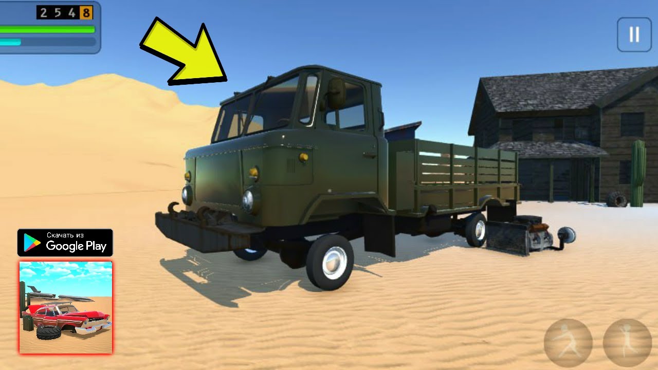 ОБНОВА THE LONG WAY DESERT ROAD THE LONG DRIVE НА АНДРОИД ОБЗОР UPDATE THE LONG WAY ГРУЗОВИК ГАЗ