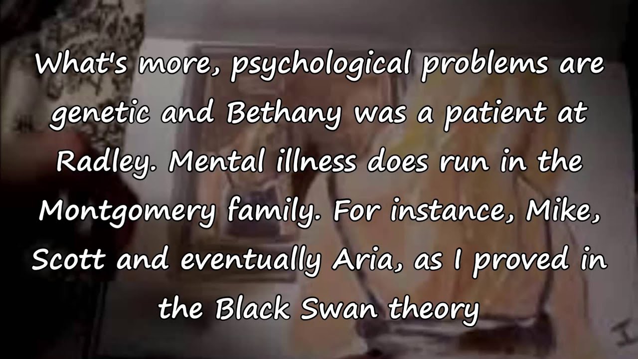 PLL Bethany and Aria are sisters + Bethany's killler