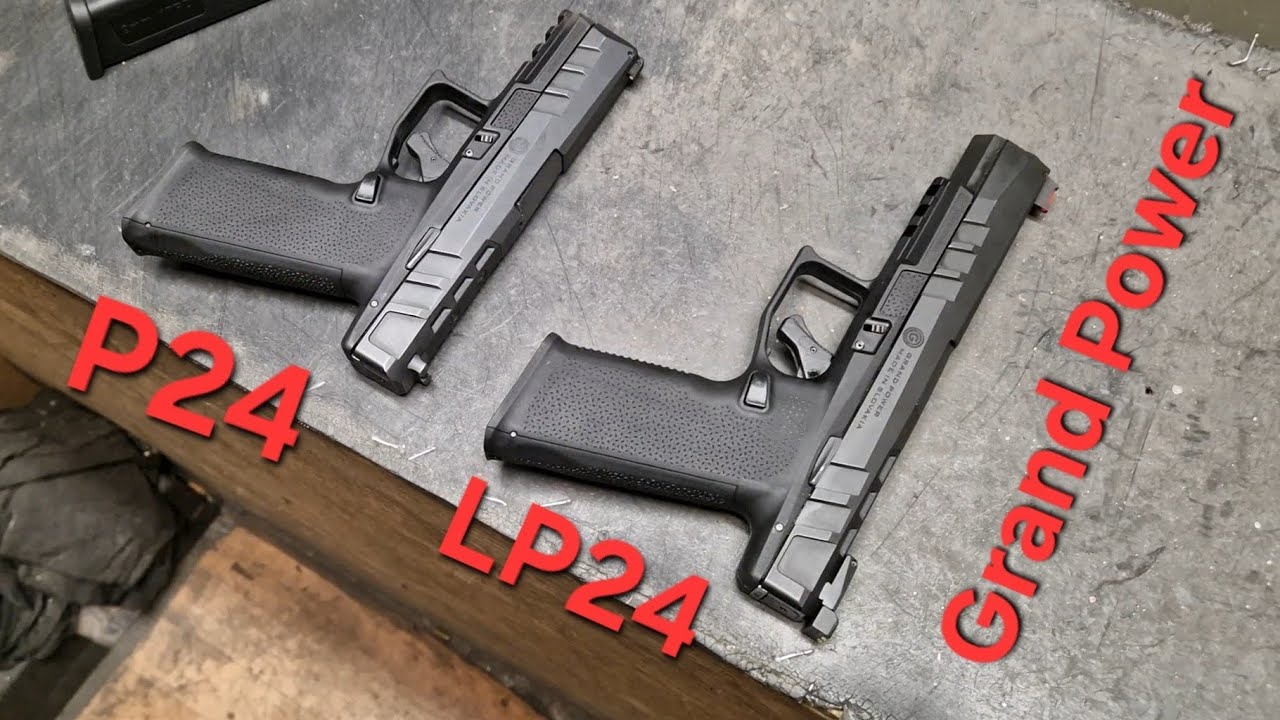 Grand Power P24 / LP24 - prvý výstrel
