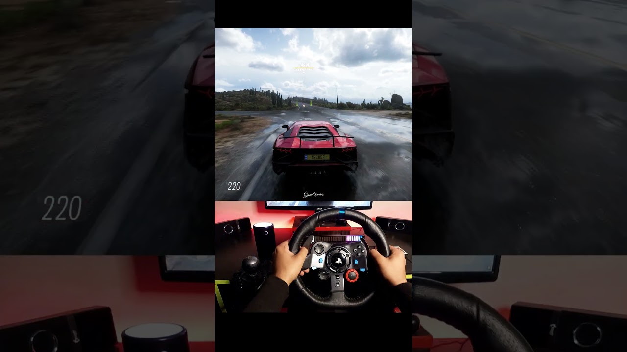 Lamborghini Vs Ferrari Cars Stability Test