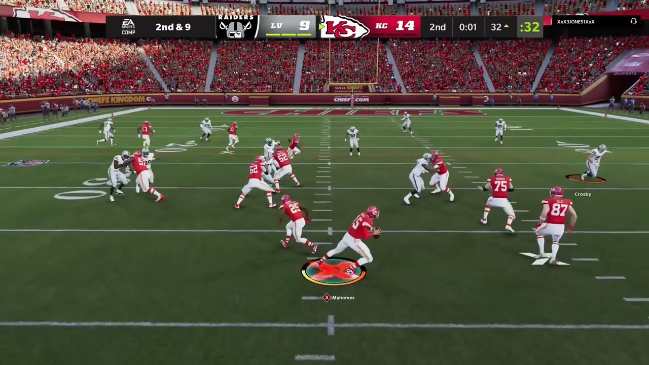 PATRICK MAHOMES WITH UNREAL JUMP PASS! MUST SEE! MADDEN 22