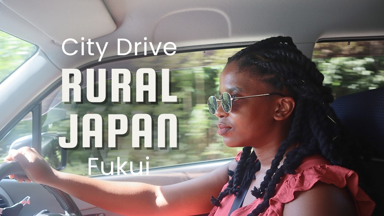 Slow Drive Through Rural Japan, Fukui | Japanese City | Relaxing Vlog  🇿🇦✈️🇯🇵 Living in Japan