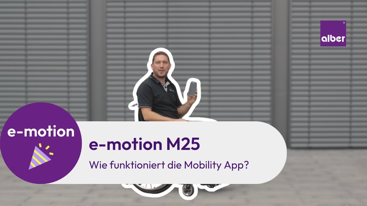 e-motion M25 | Wie funktioniert die Mobility App?
