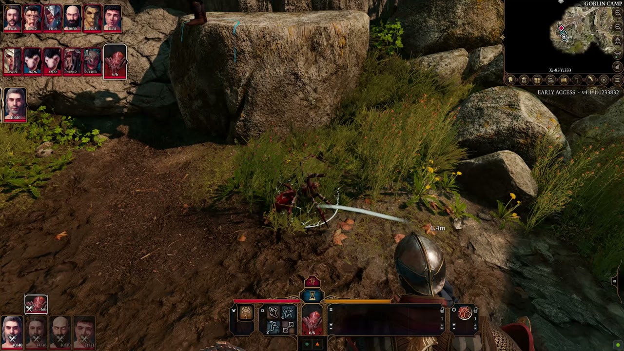 Baldur's Gate 3.  Patch #5. #16 . No commentary. Defeating a superior force. Like a boss.