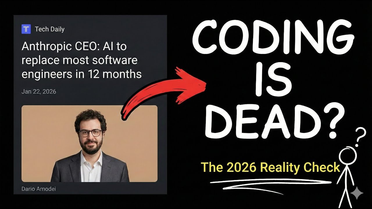 Is Coding Dead in 2026? (Anthropic CEO Warning)