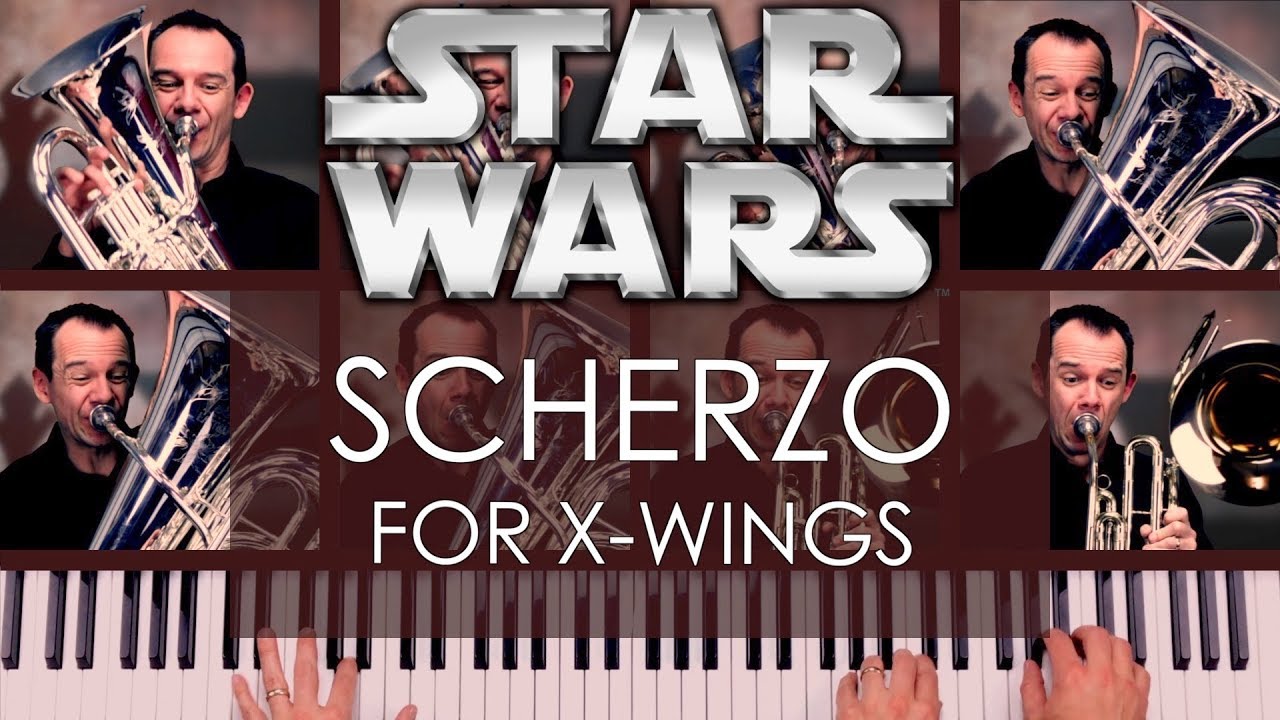Star Wars: Scherzo for X-Wings (Tuba, Euphonium, Cimbasso and Piano Cover)