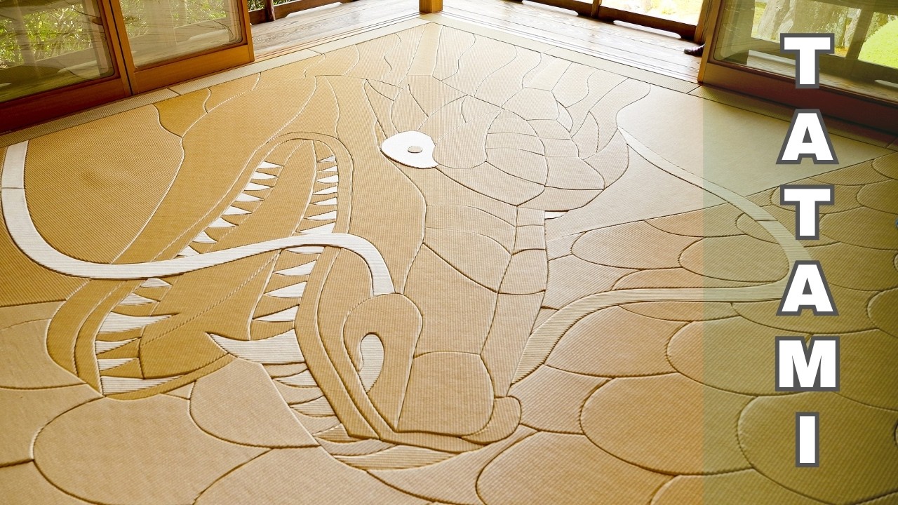 Japanese Tatami That Tricks Your Eyes