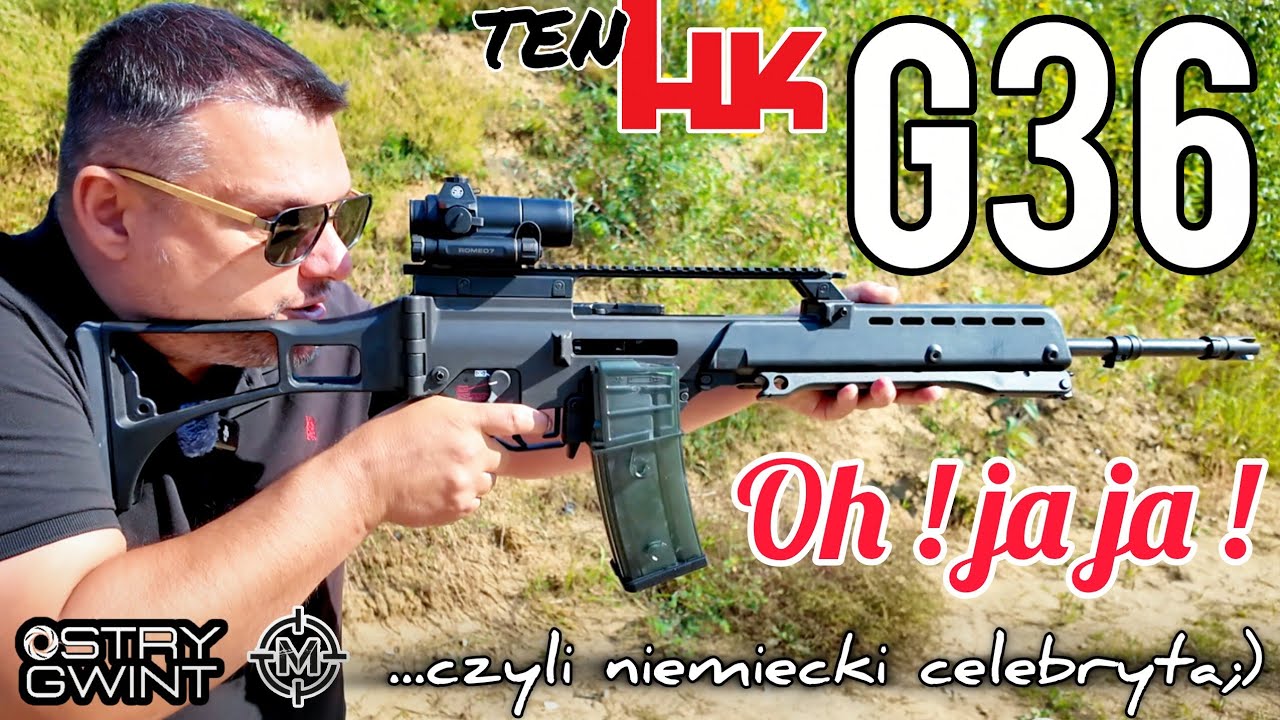 #HK G36 Awangardowy karabinek szturmowy i celebryta w jednym 🤩🇩🇪