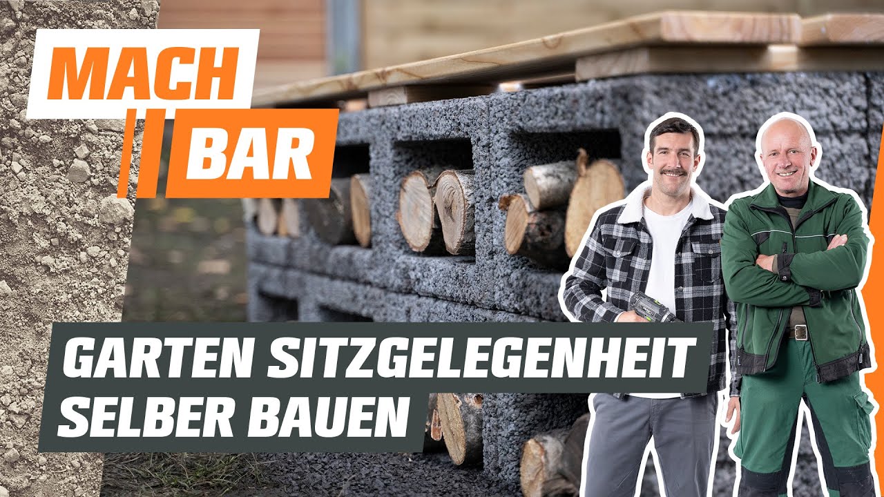 Garten Sitzgelegenheit selber bauen | OBI