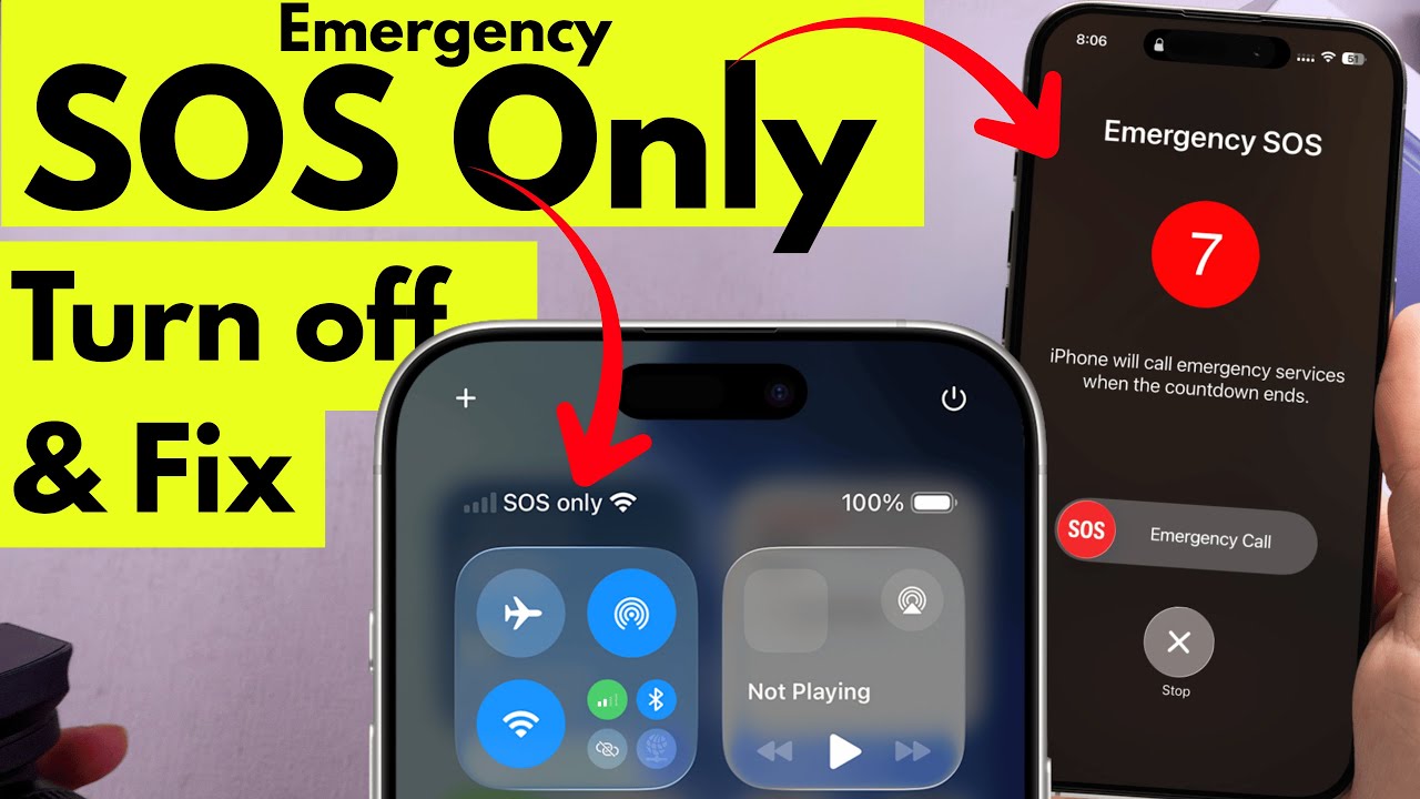 How to Turn Off Emergency SOS Only & Fix SOS Only on iPhone 17 Pro, Max