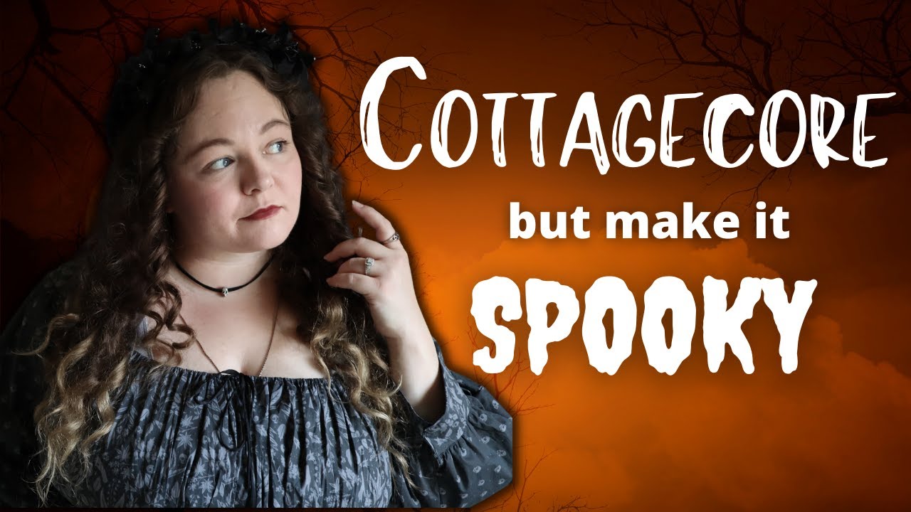 Cottagecore but Make it Spooky! | Gunne Sax-oween | Making a Hobbitcore Halloween Gunne Sax  Dress