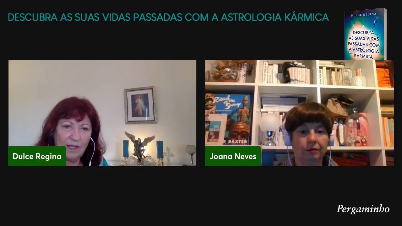 Conversa com Dulce Regina sobre «Descubra as Suas Vidas Passadas com a Astrologia Kármica»