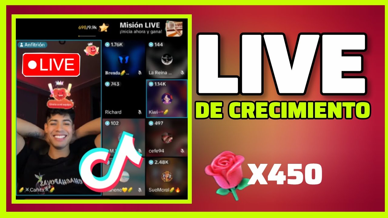 Cómo hacer un LIVE de crecimiento en TIKTOK!! Truco 2025