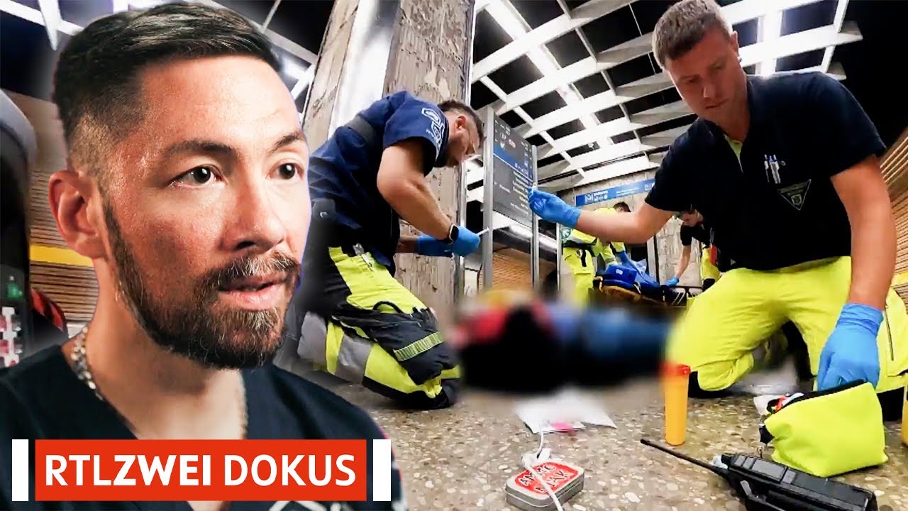 Krampfanfall in der U-Bahn 😱 | Mensch Retter - Nachtschicht | RTLZWEI Dokus #10