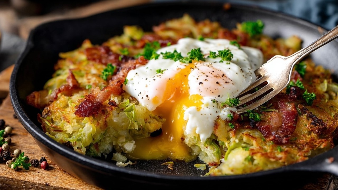 La ricetta inglese più furba: Tortino di patate e cavolo svuotafrigo e salva cena!