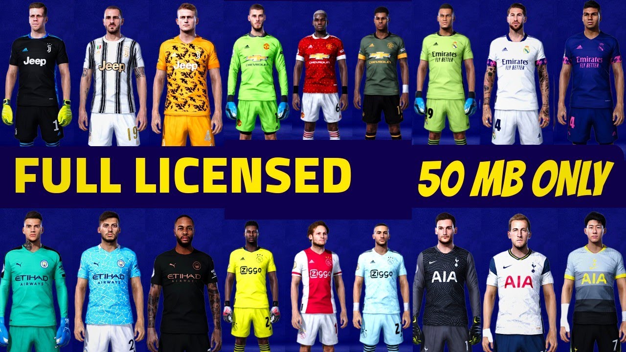Pes 2020 Mobile Patch | Full Licensed, ISL, Premier League, 2020/21 Kits, 50+ Manager Faces