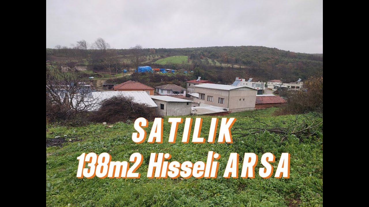 Bursa Mudanya Çamlık Mahallede MücavirAlanda Satılık 138m2 Hisseli Tarla