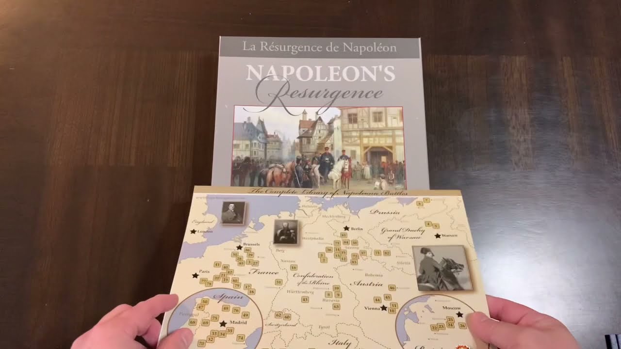 Napoleon’s Resurgence (OSG) - (Re)Unboxing and my introduction to The Library of Napoleonic Battles