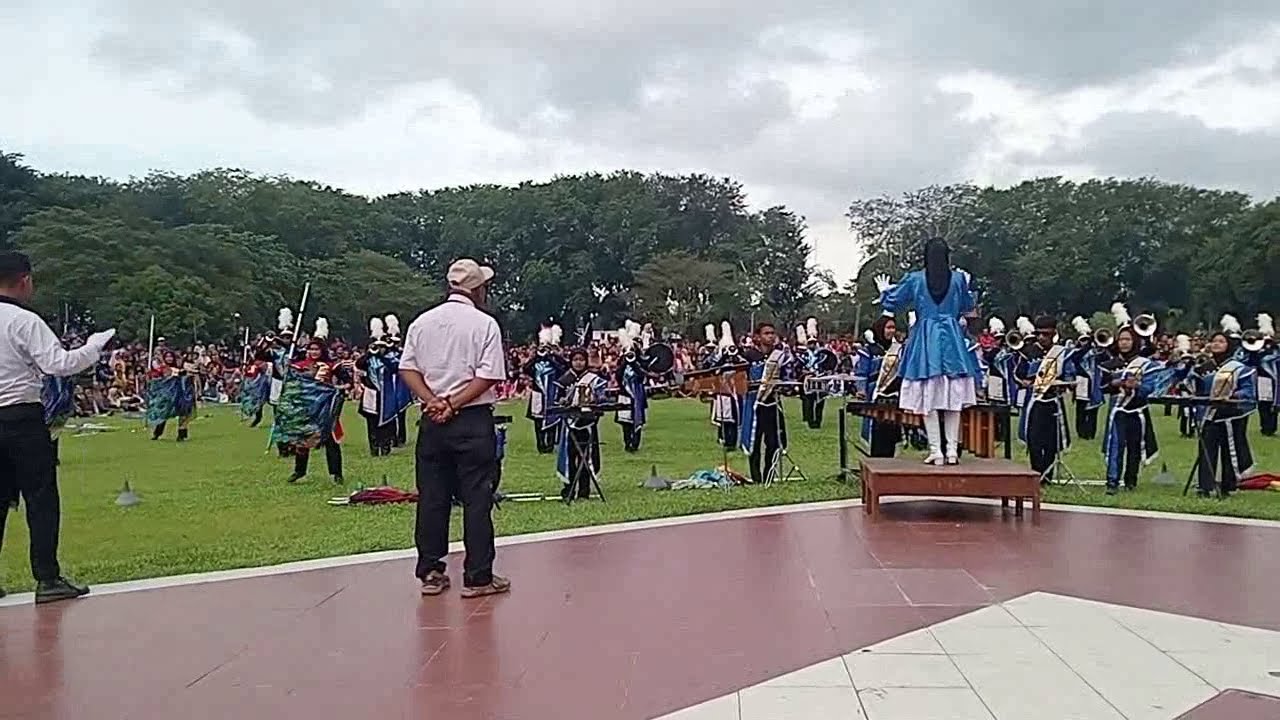LOMBA KONSER KREATIF MARCHING BAND MTs N 3 LANGKAT#drumbandlangkat