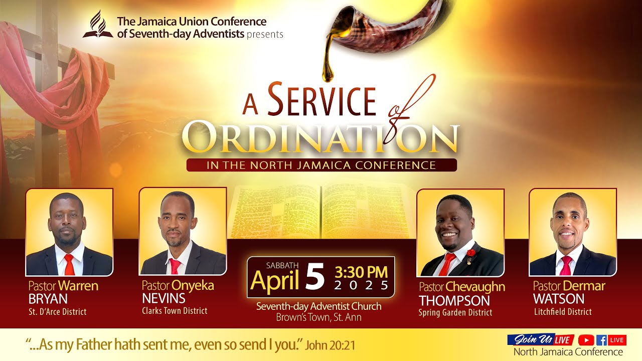 Service of Ordination || NJC Online Church || Sabbath, April 5, 2025