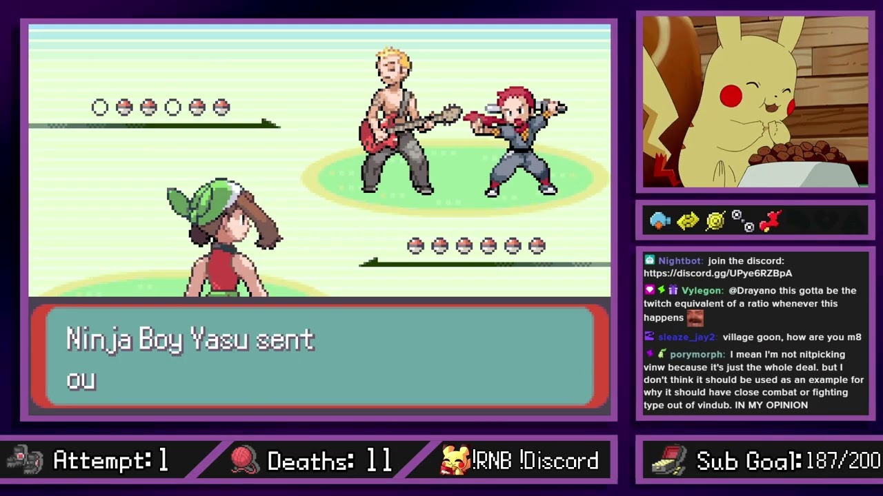 Day 18 [Attempt 1] Run & Bun Hardcore Nuzlocke | !Rnb !Discord !Socials