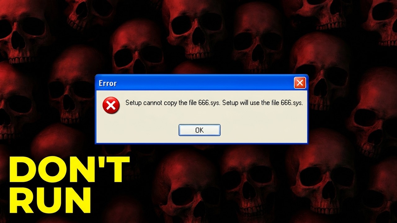 [SAFETY] Windows XP Horror Edtion on real PC!
