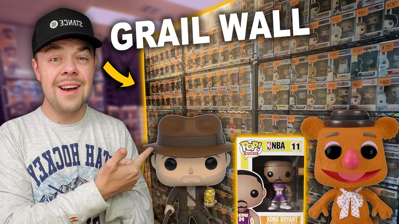 I Found a MASSIVE WALL of GRAILS! (Funko Pop Hunting)