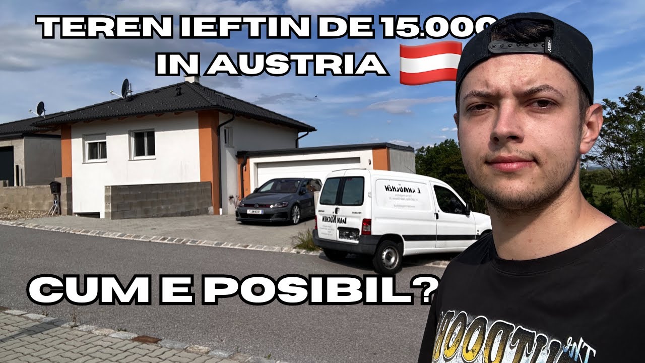 Vedem un TEREN FOARTE IEFTIN Cumparat de ROMANI🇹🇩 in AUSTRIA!🇦🇹