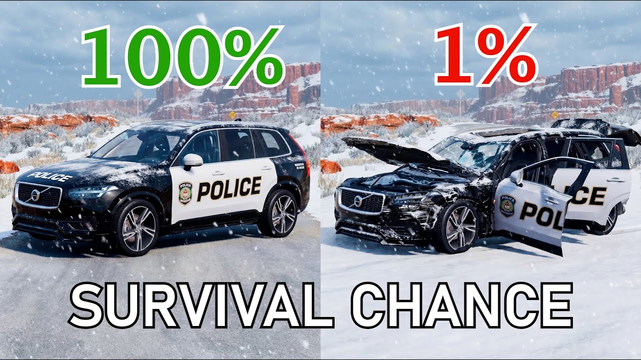 Realistic Survival Chance Crashes  #|14 BeamNG.drive