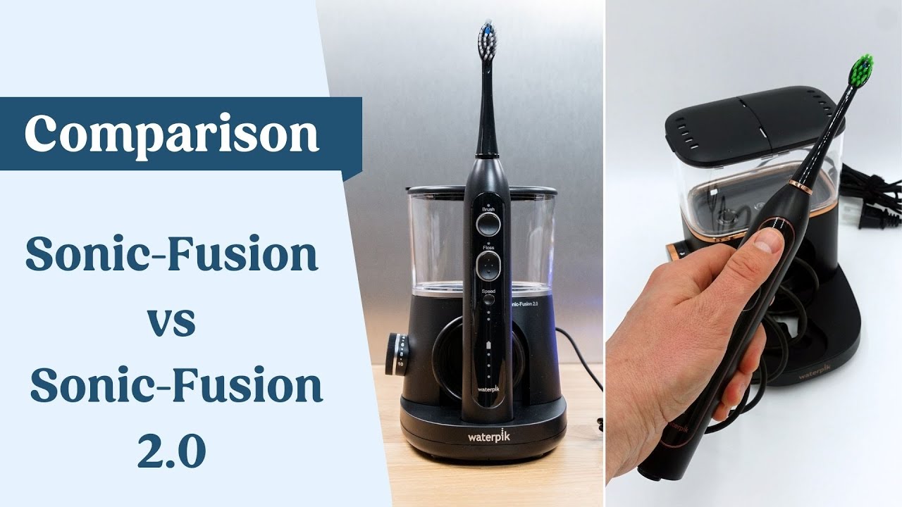 Waterpik Sonic-Fusion vs Sonic-Fusion 2.0
