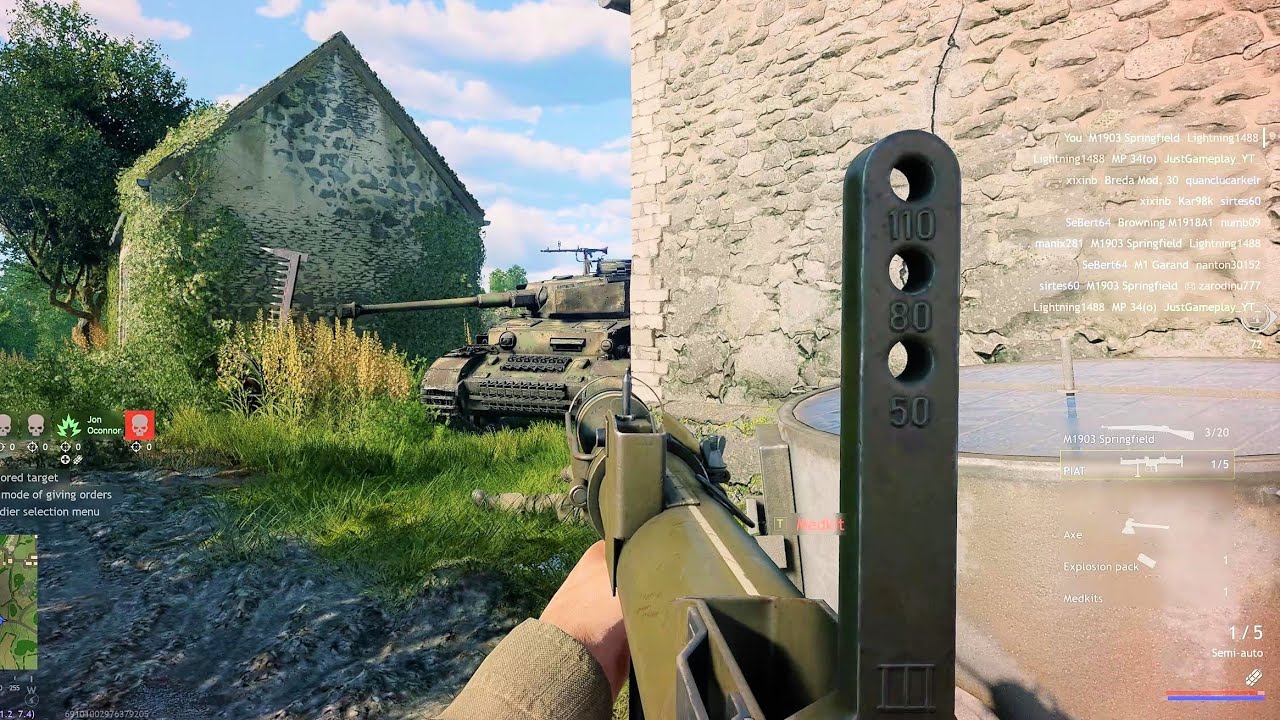 Enlisted Gameplay - Le Bre - Invasion of Normandy [1440p 60FPS]