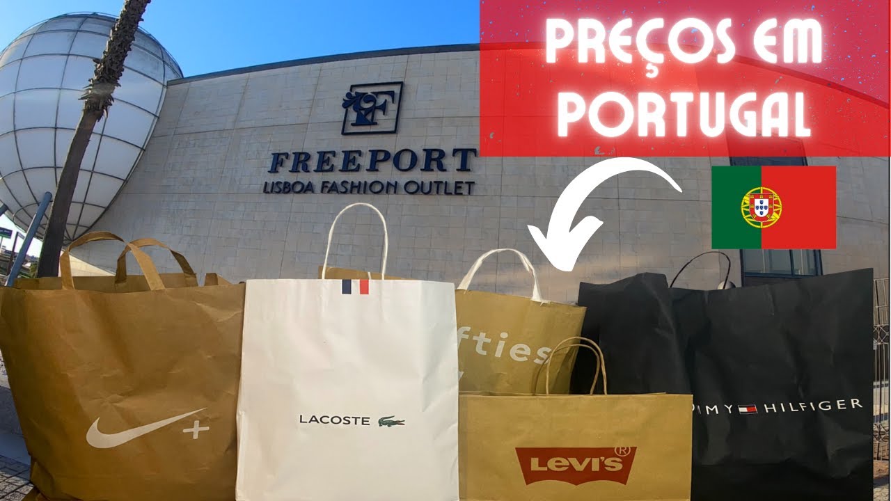OUTLET EM PORTUGAL | FREEPORT: Mostramos os PREÇOS das lojas de marca! 🇵🇹