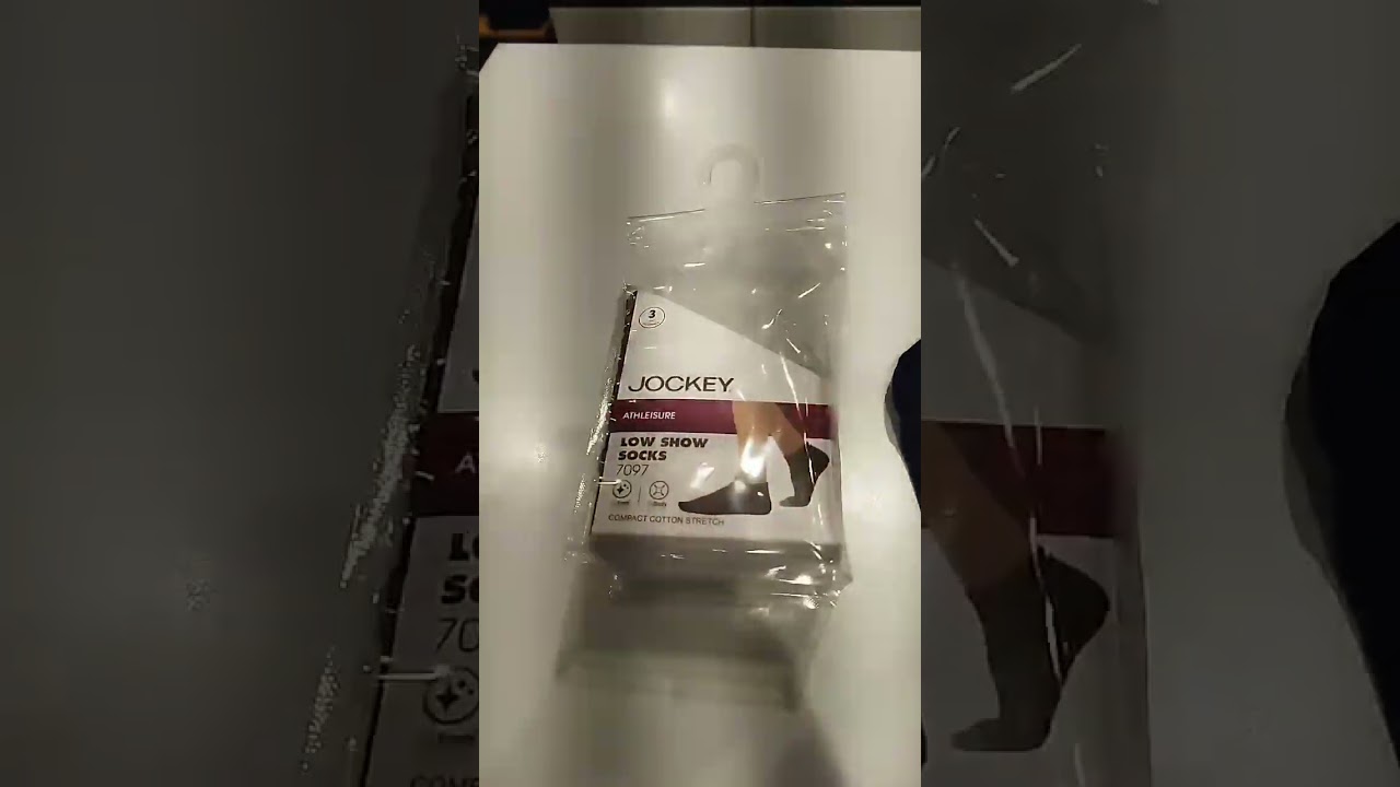 Jockey socks  unisex  Low show socks  Compact cotton  Stretch fabric  