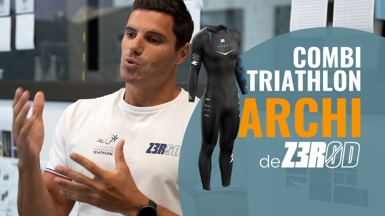 Combinaison de triathlon ARCHI (de Z3R0D) te fait flotter sans effort.
