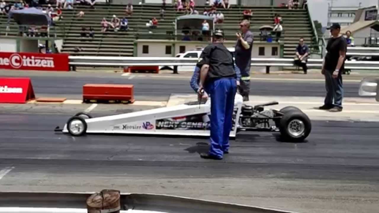 Tarlton raceway junior dragsters- Nicole Van Rensburg