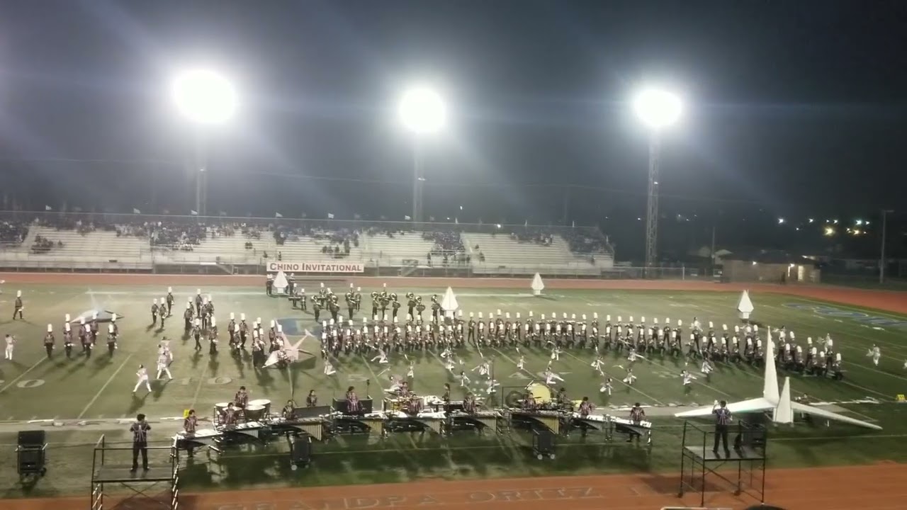 Arcadia HS Marching Band at '25 Chino Field Tournament