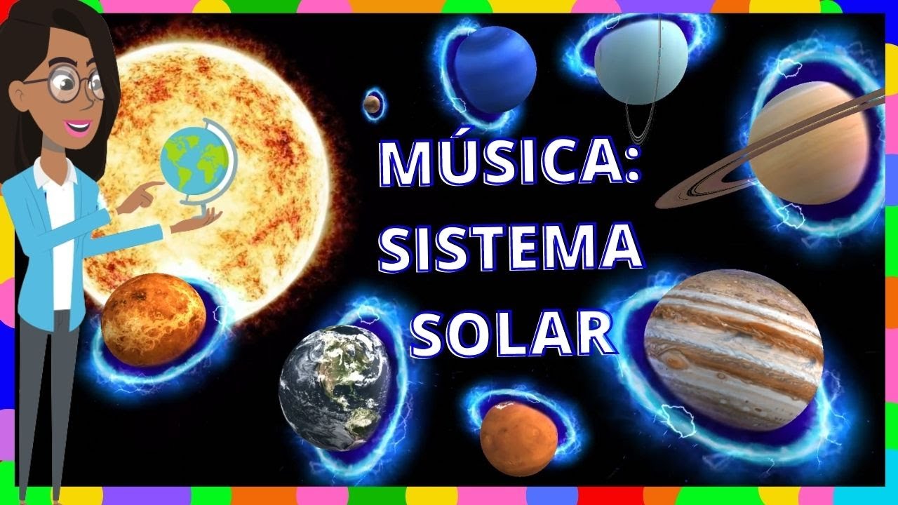 VIAJANDO PELO SISTEMA SOLAR EM 3D - MÚSICA DOS PLANETAS