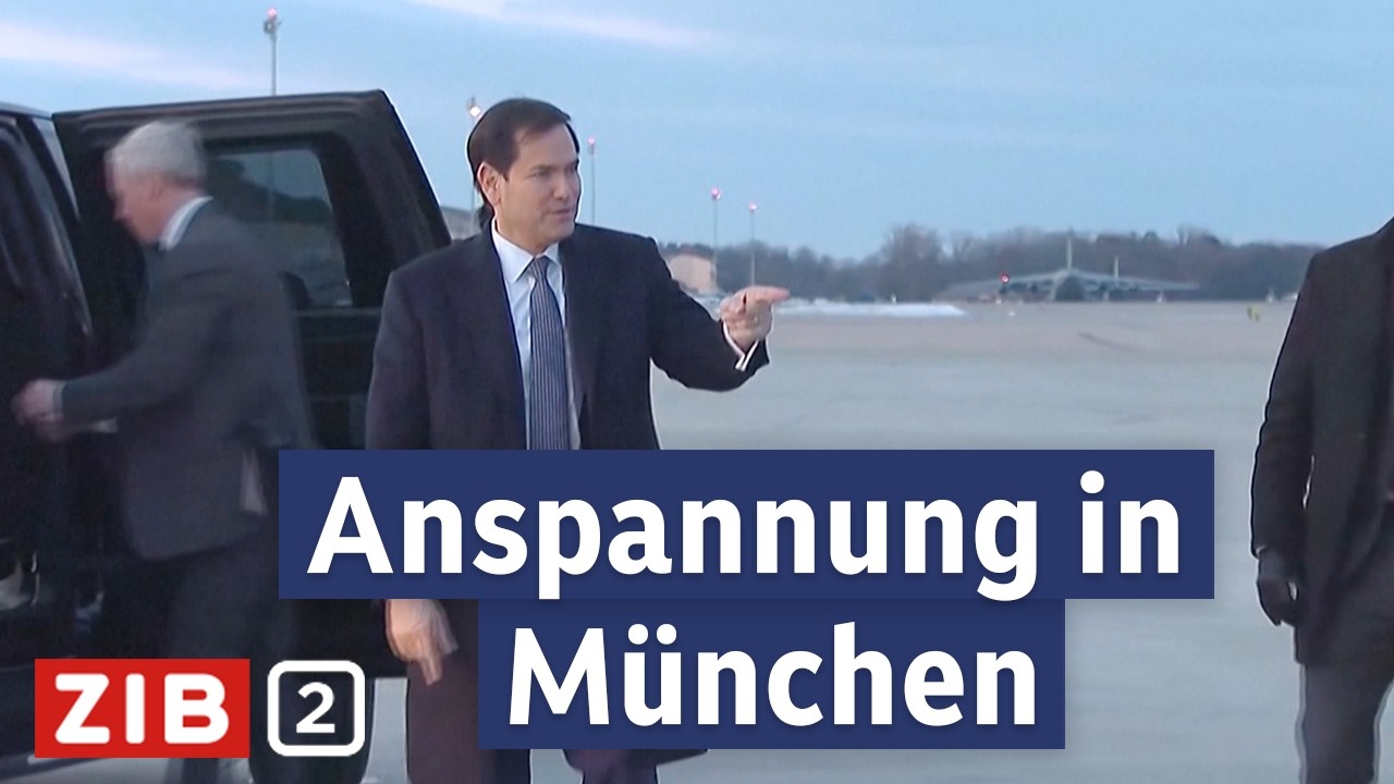Münchner Sicherheitskonferenz: „Grönland wird sicher Thema sein“ | ZIB13 vom 13.02.2025