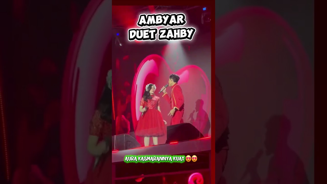 AMBYAR DUET ZAHBY #ZAHRADA7 #EBYDA5 #zahby