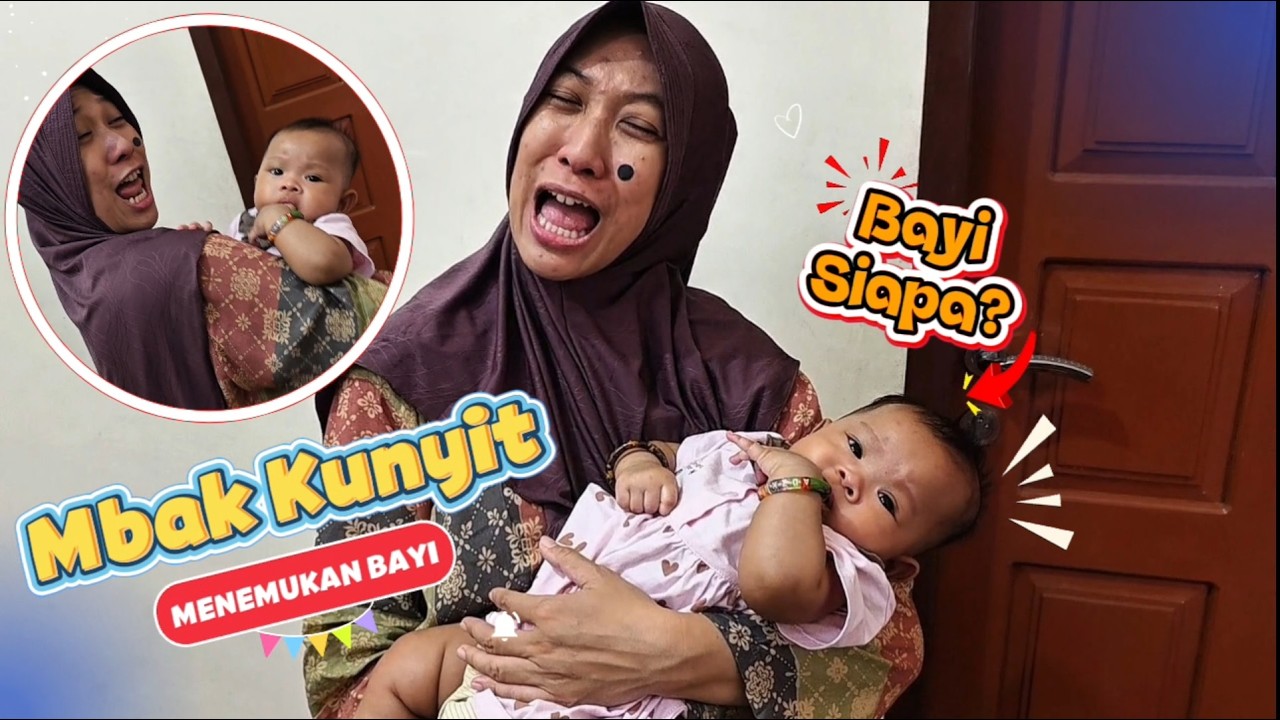 Wow Mbak Kunyit Menemukan Bayi Lucu - Untung Ada Aqilla 😄 Asti Kunyit - Bunda Aqilla Eps 502
