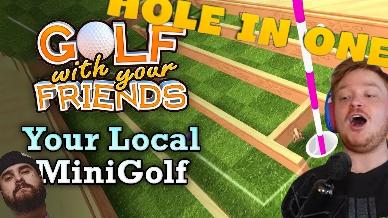 Ihan kuin oikean elämän radoilla ois! - Golf With Your Friends ft. Tepatus