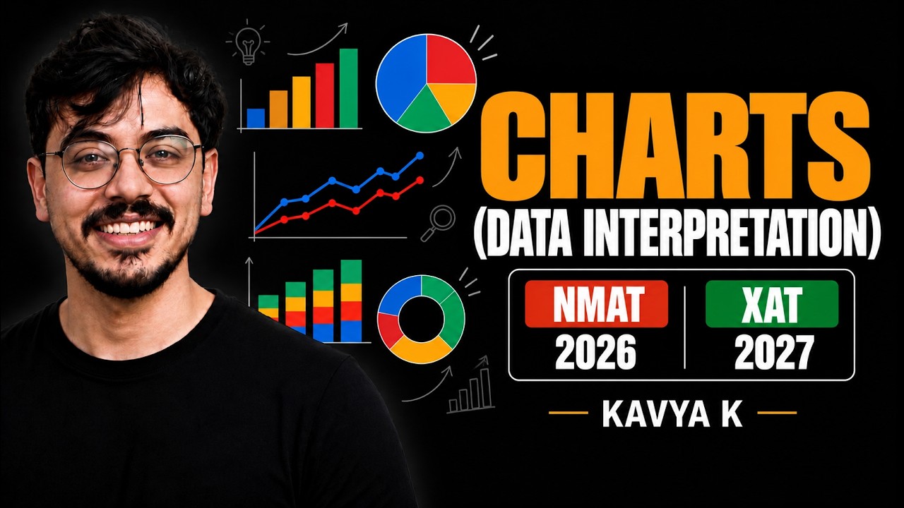 Charts One Shot | Data Interpretation | NMAT 2026 | XAT 2027 | Kavya K