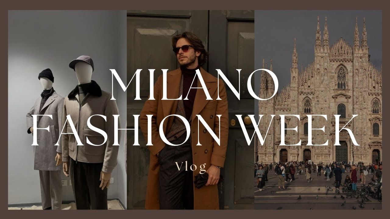 VLOG | MILANO FASHION WEEK UOMO | EVENTI | BACKSTAGE