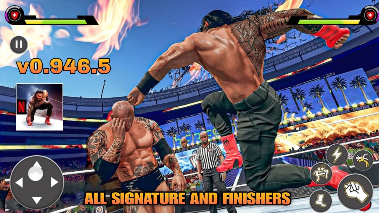 🔥 How to Perform Every Signature & Finisher Move in WWE 2K25 Netflix Edition (Android) | Full Guide💥