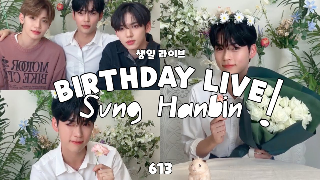 [ENG SUB] Sung Hanbin Birthday Live (ft. Taerae & Yujin)