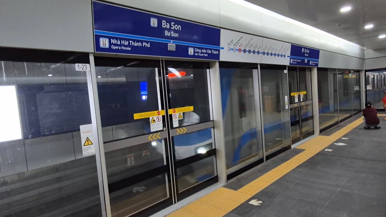 ベトナム ホーチミン地下鉄開業初日2024年12月22日 Vietnam Ho Chi Minh HCM Metro Opening December 22,2024