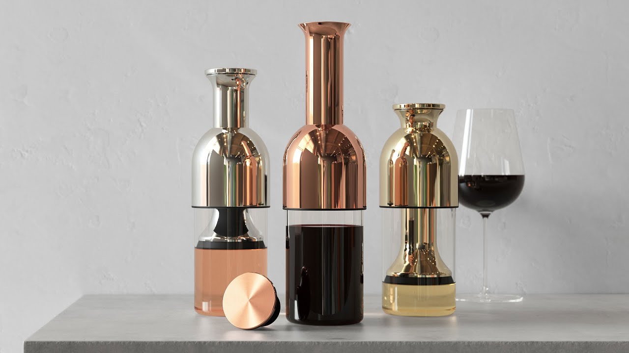 Eto wine decanter and preserver