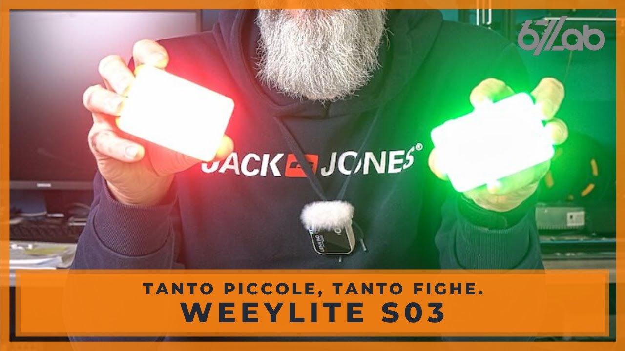 Economici, piccolissimi, bellissimi! Faretti LED RGB Weeylite S03, recensione!